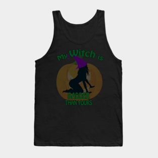 Sexy Halloween witch costume tshirt for men, women & couples Tank Top